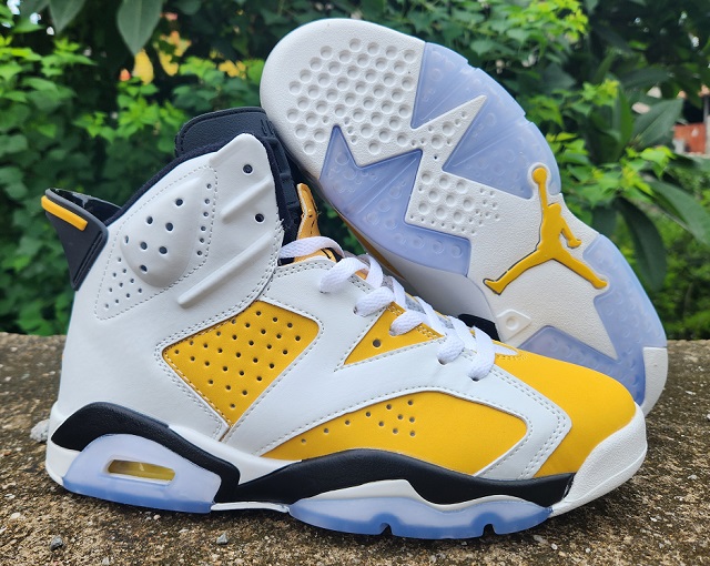 Air Jordan 6 Retro White Yellow